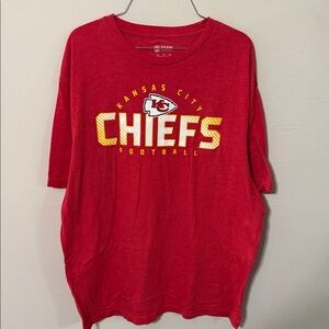 NFL Team Apparel KANSAS CITY CHIEFS Red Shirt